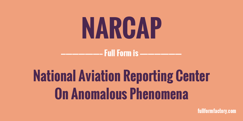 narcap-full-form