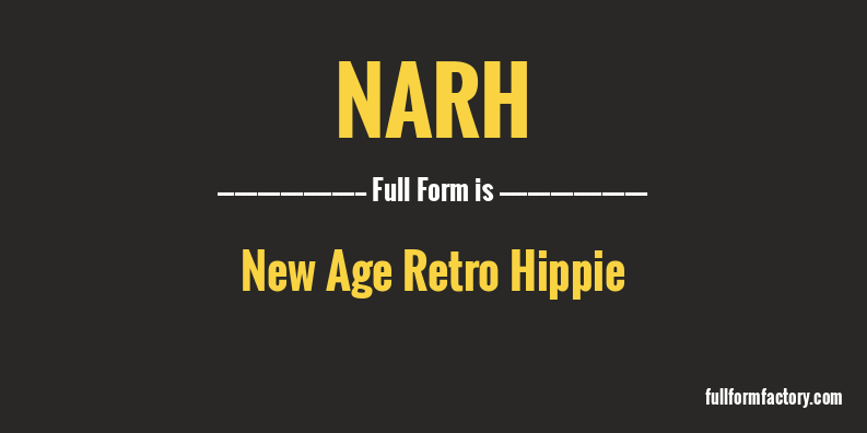 narh-full-form
