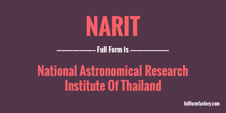 narit-full-form