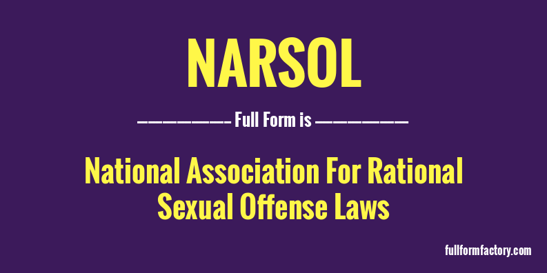 narsol-full-form