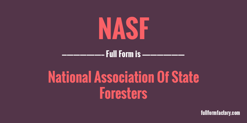 nasf-full-form