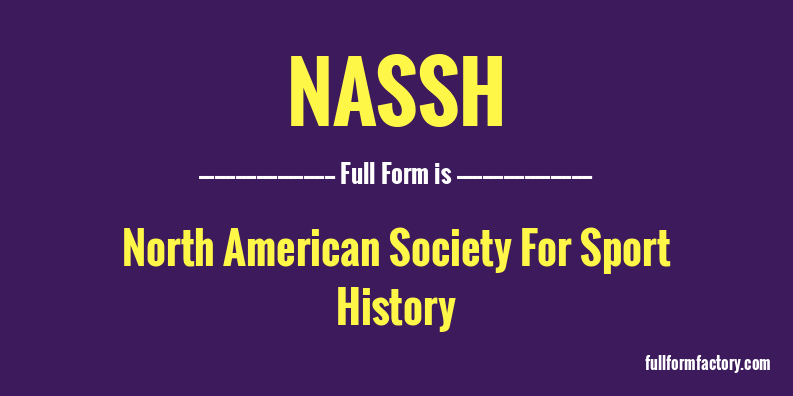 nassh-full-form