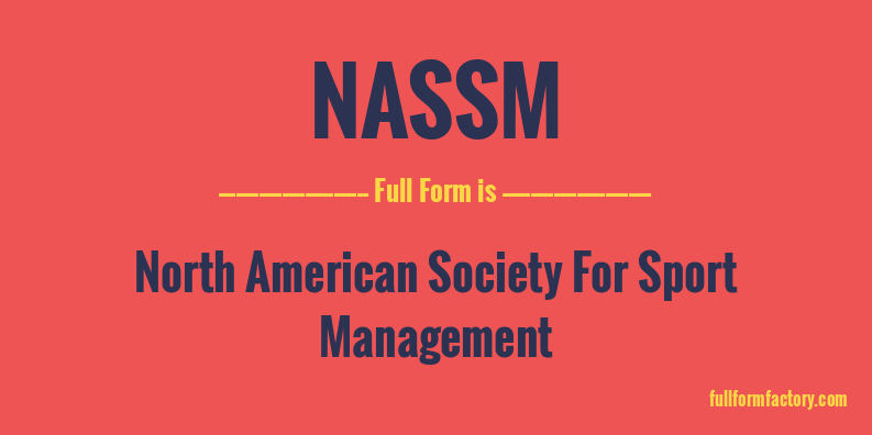 nassm-full-form