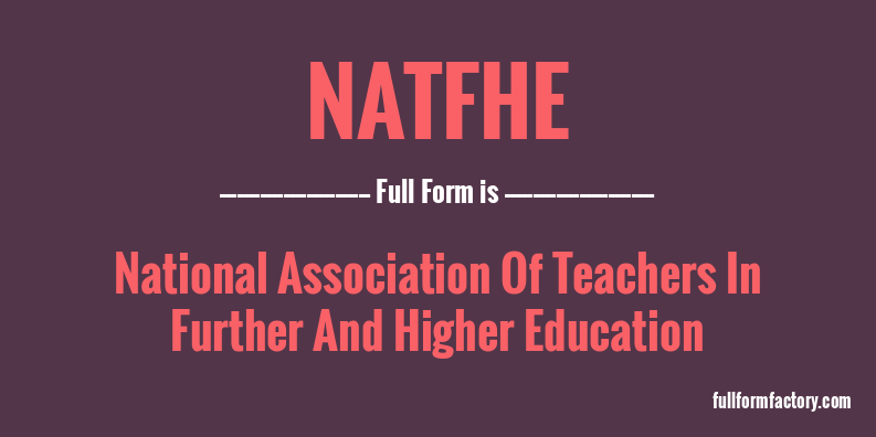 natfhe-full-form