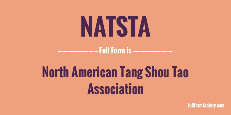 natsta-full-form