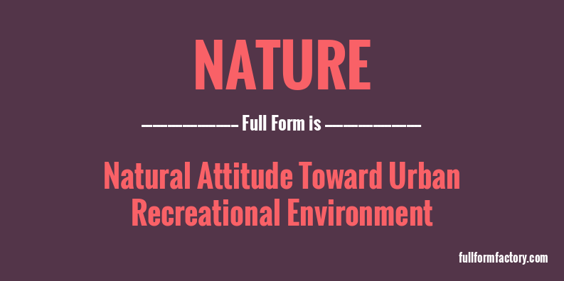 nature-full-form