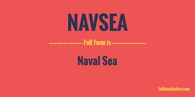 navsea-full-form
