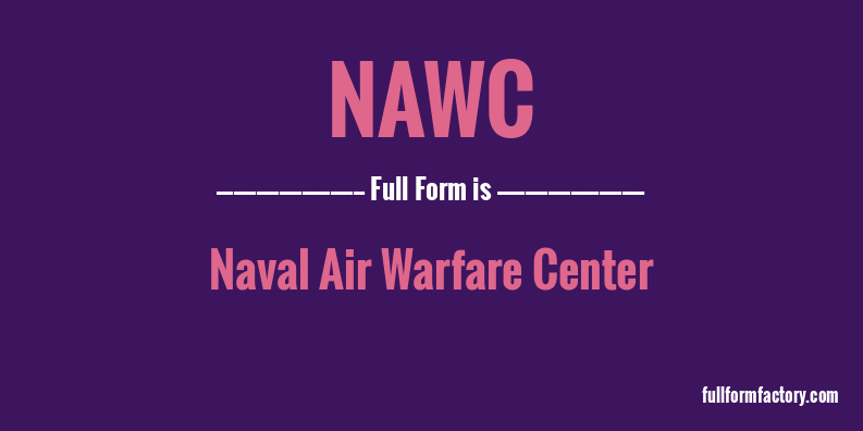 nawc-full-form