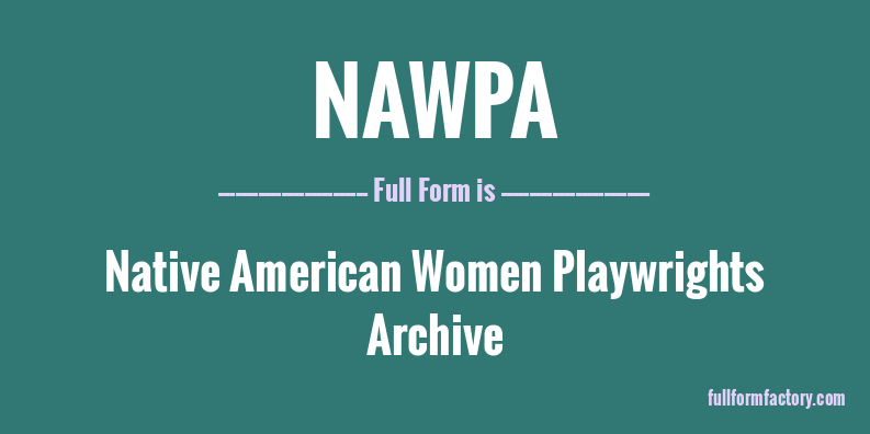 nawpa-full-form