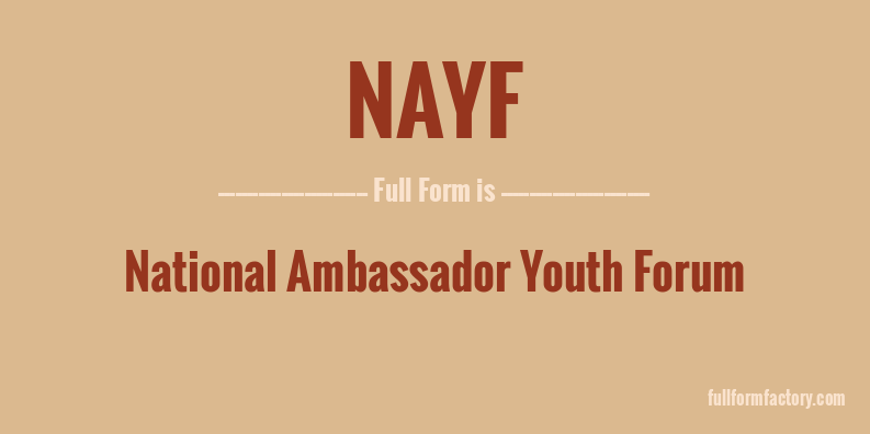 nayf-full-form