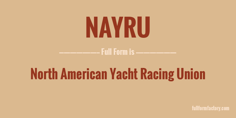 nayru-full-form