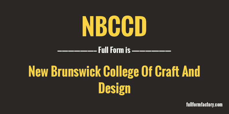 nbccd-full-form