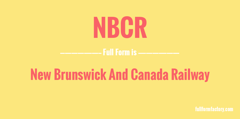 nbcr-full-form