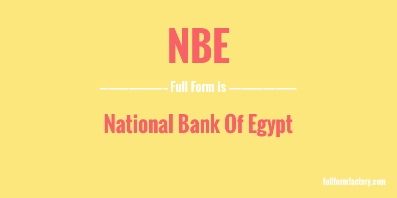 nbe-full-form