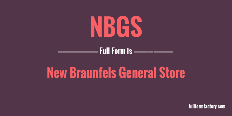 nbgs-full-form