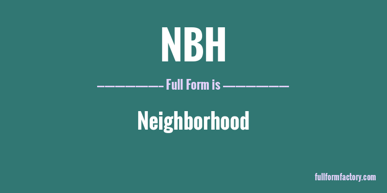 nbh-full-form