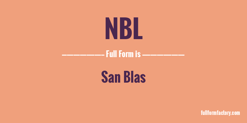 nbl-full-form