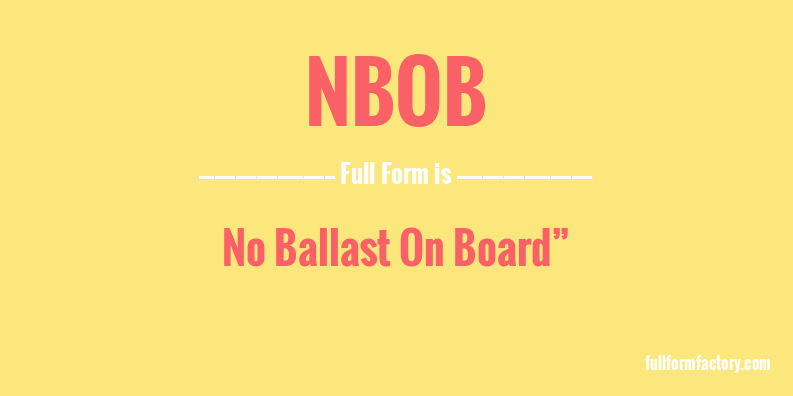 nbob-full-form