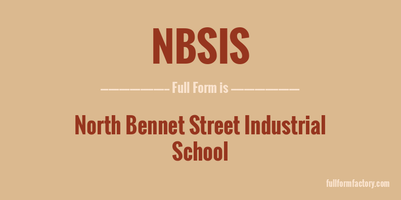 nbsis-full-form