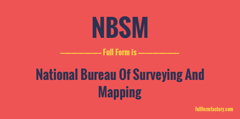 nbsm-full-form