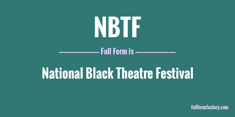 nbtf-full-form