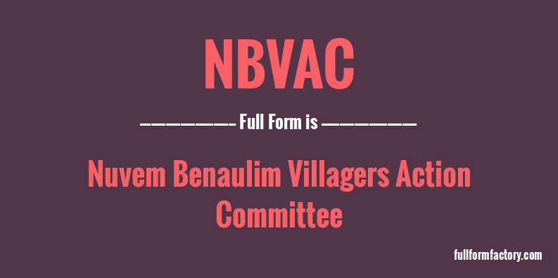 nbvac-full-form