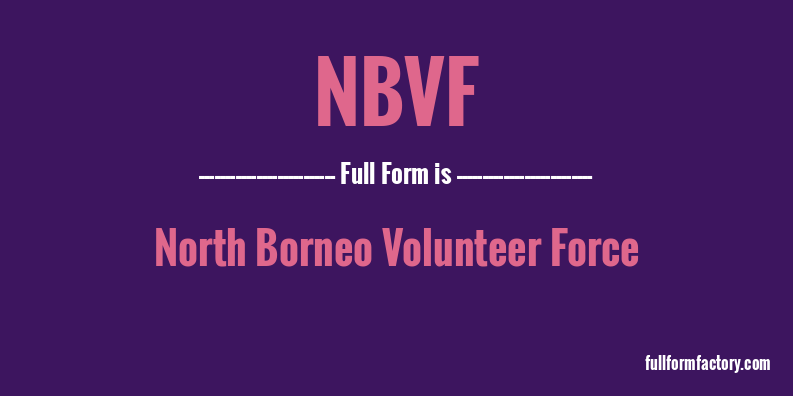 nbvf-full-form