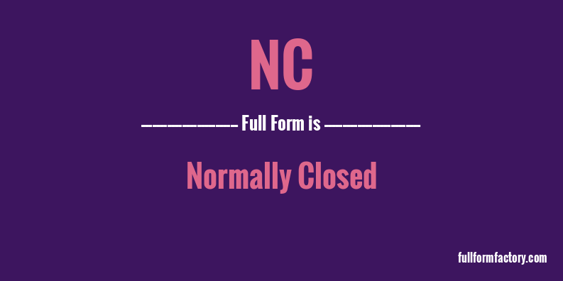 nc-full-form