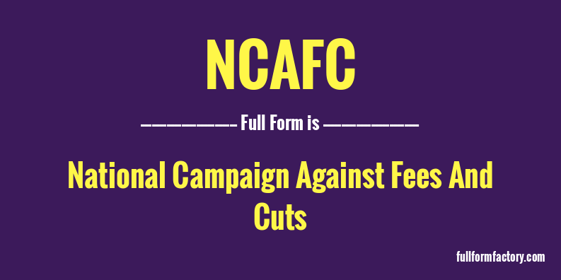 ncafc-full-form