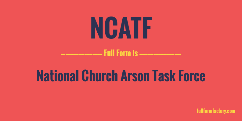 ncatf-full-form