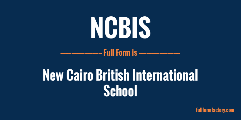 ncbis-full-form