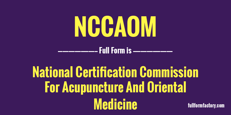 nccaom-full-form