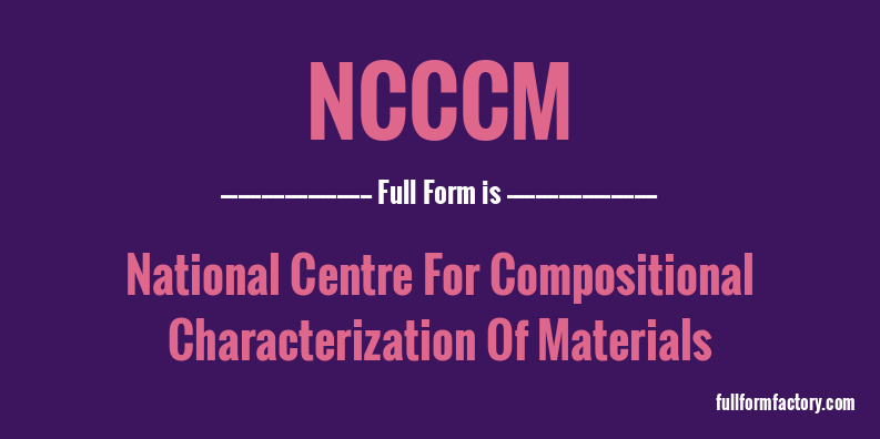 ncccm-full-form