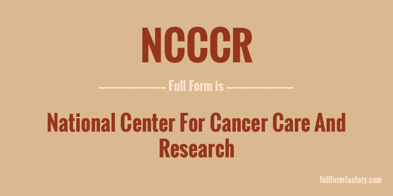 ncccr-full-form