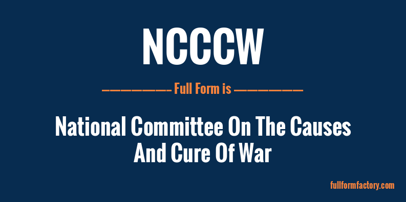ncccw-full-form
