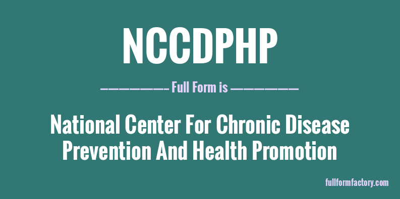 nccdphp-full-form