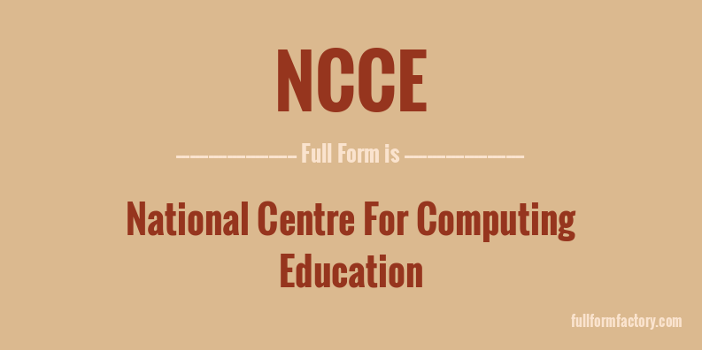 ncce-full-form