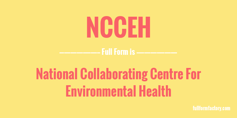 ncceh-full-form