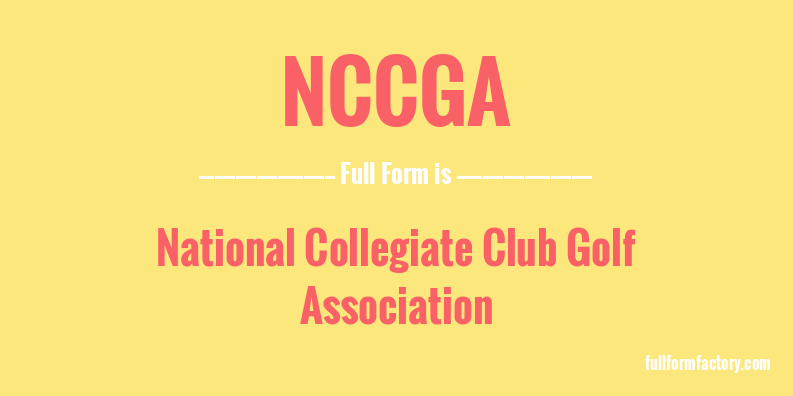 nccga-full-form