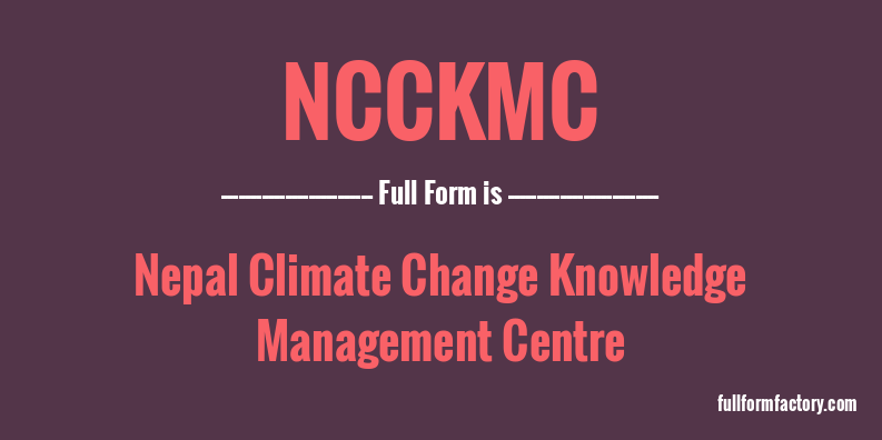 ncckmc-full-form