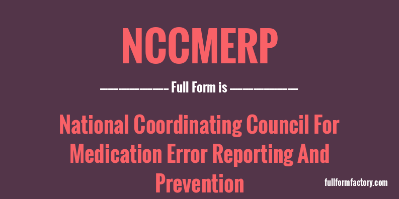 nccmerp-full-form