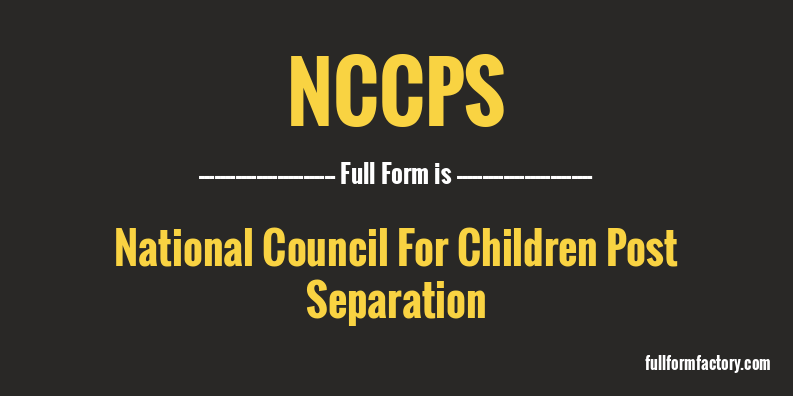nccps-full-form