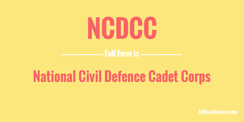 ncdcc-full-form