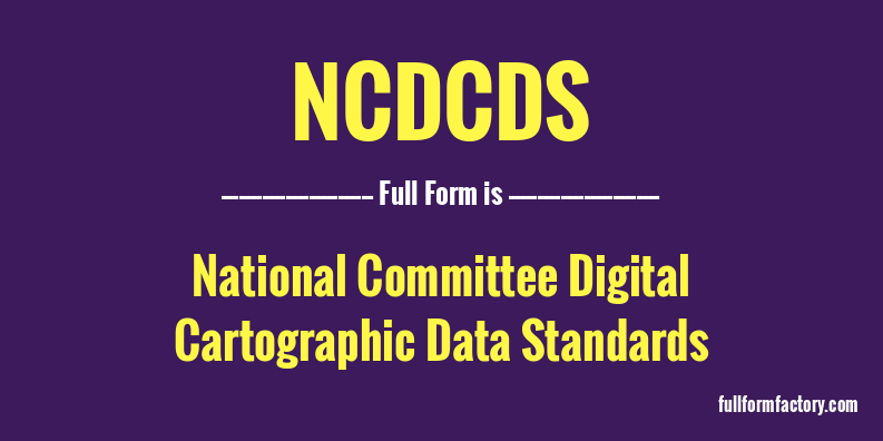 ncdcds-full-form
