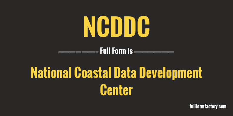 ncddc-full-form