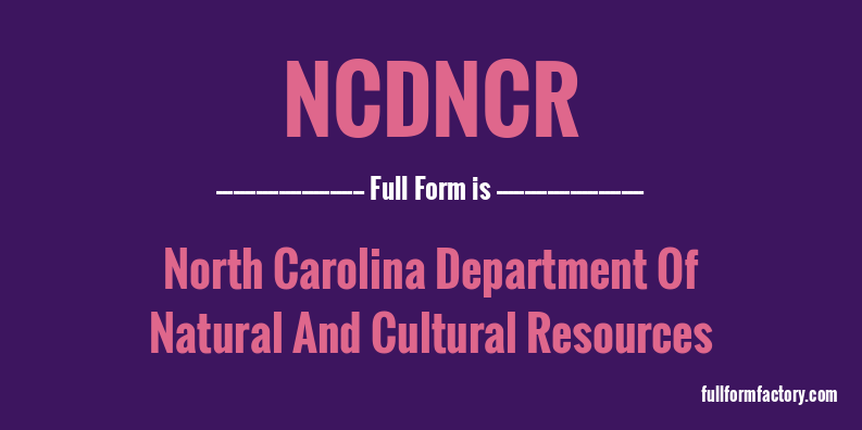 ncdncr-full-form