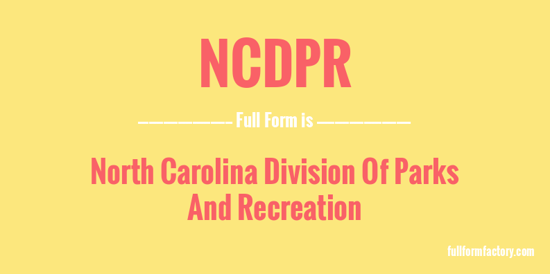 ncdpr-full-form