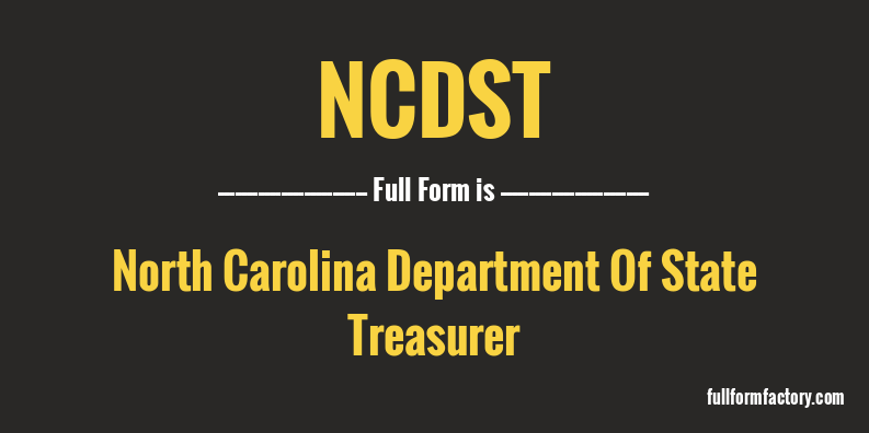 ncdst-full-form