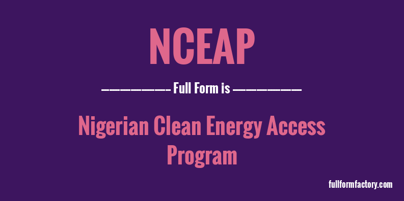 nceap-full-form