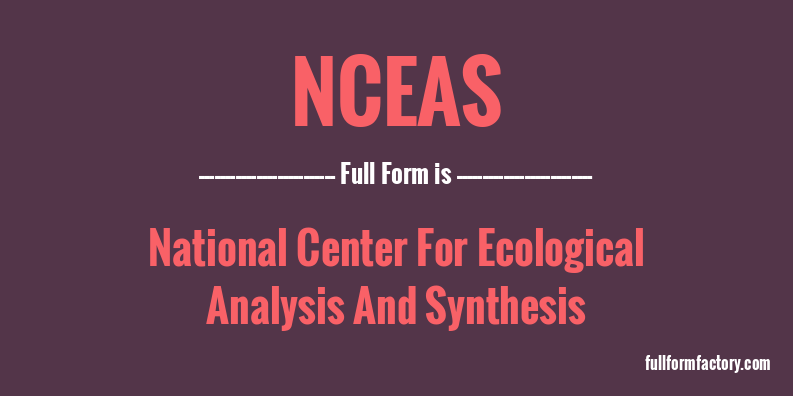nceas-full-form